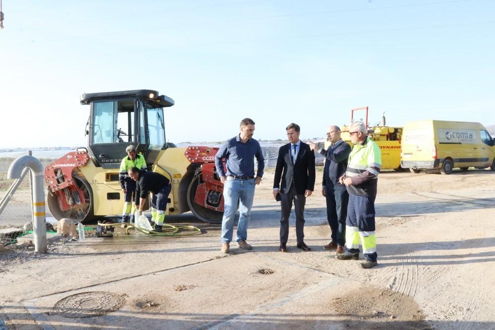 Las obras del Camino Pozo San Martín permiten que los usuarios ganen en seguridad vial, fluidez y funcionalidad