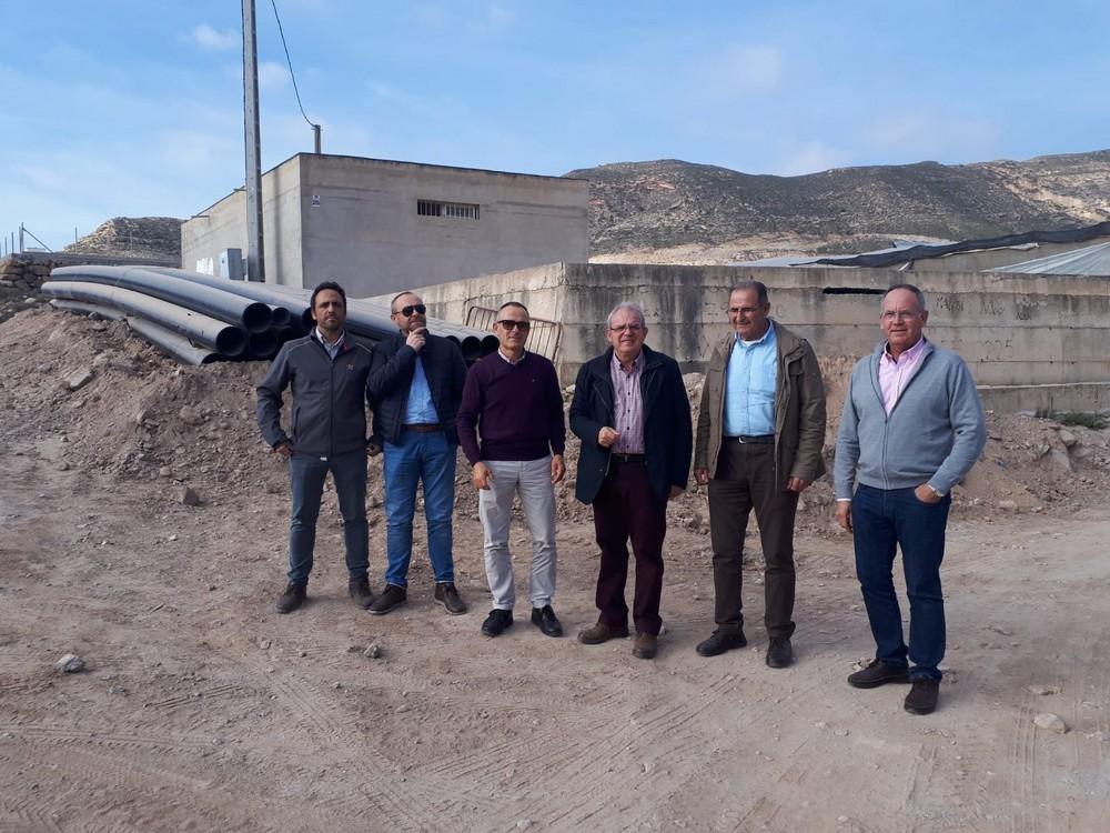 El Ayuntamiento de Vícar y Sol y Arena acometen las obras para una nueva toma de agua de la desaladora del Campo de Dalías