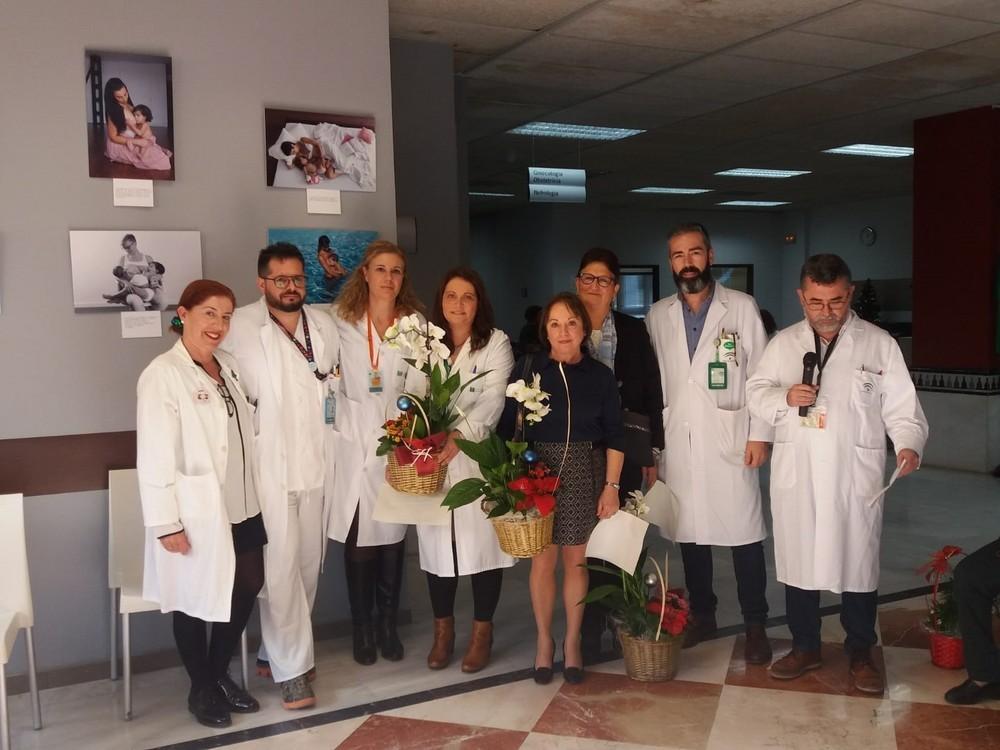 El Hospital de Poniente rinde homenaje a sus profesionales dentro de las actividades de su programación navideña