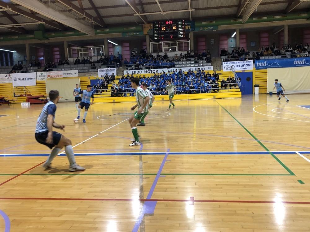 El CD El Ejido FS consigue 3 puntos más tras una trabajada victoria