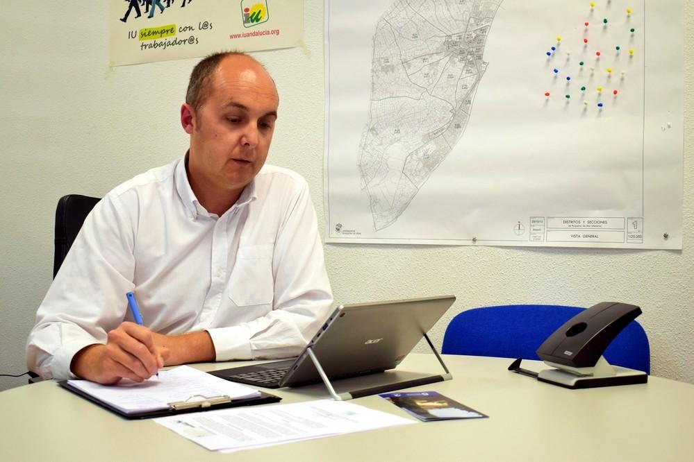 IU pone en valor su trabajo por Roquetas desde el primer día de la legislatura