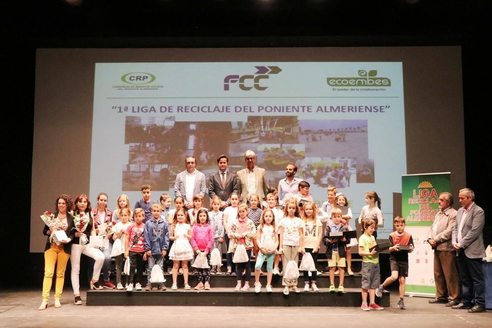 En marcha la segunda edición de la Liga de Reciclaje del Poniente Almeriense con tres centros educativos más