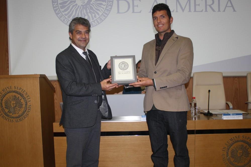 El ejidense Víctor Fernández, embajador del Programa de Antiguos Alumnos y Amigos de la Universidad de Almería