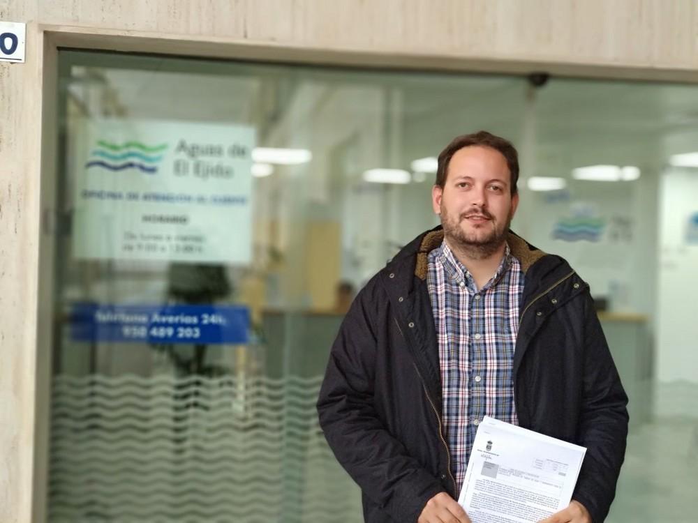 IU El Ejido reclama Partido Popular una revisión del tarifazo del agua