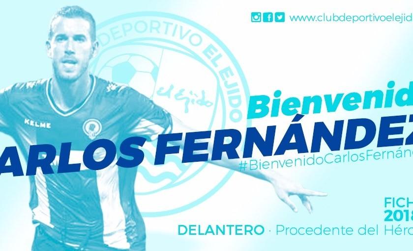 Carlos Fernández llega al CD El Ejido para sumar goles y victorias