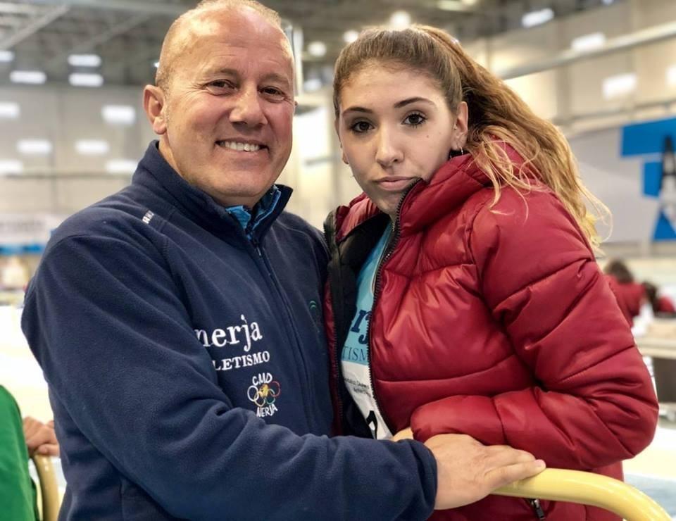Raquel Moreno subcampeona de España en el Nacional Sub20 de Clubes en pista cubierta