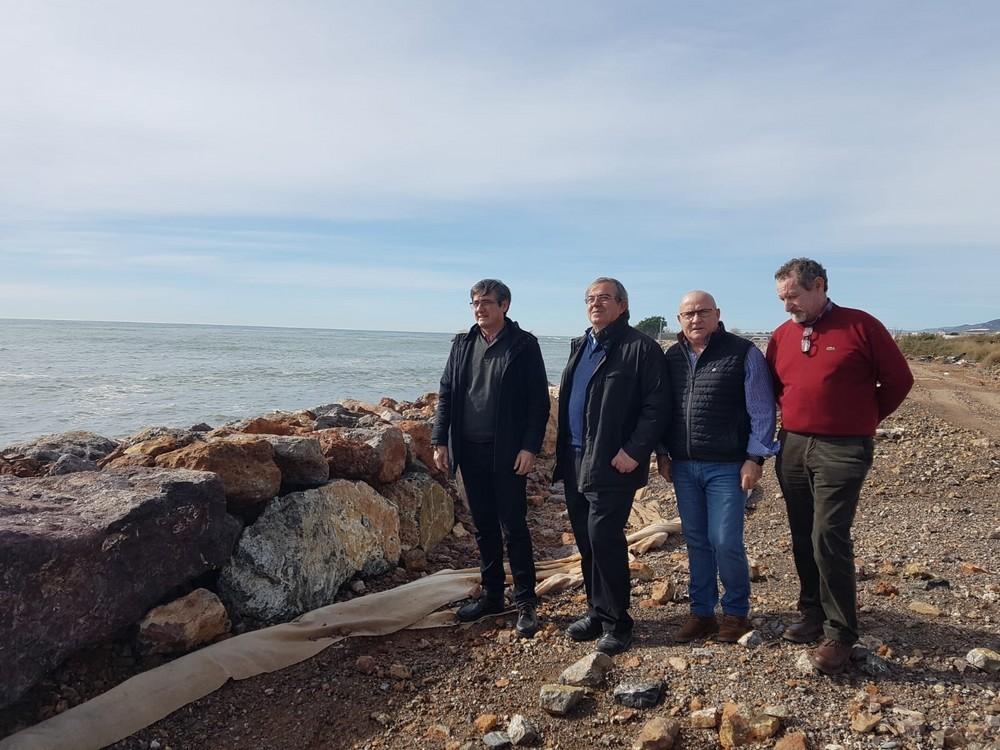 Manuel Cortés pide al Gobierno de España obras de “urgencia” y “definitivas” en el Camino Roto y La Habana de Adra