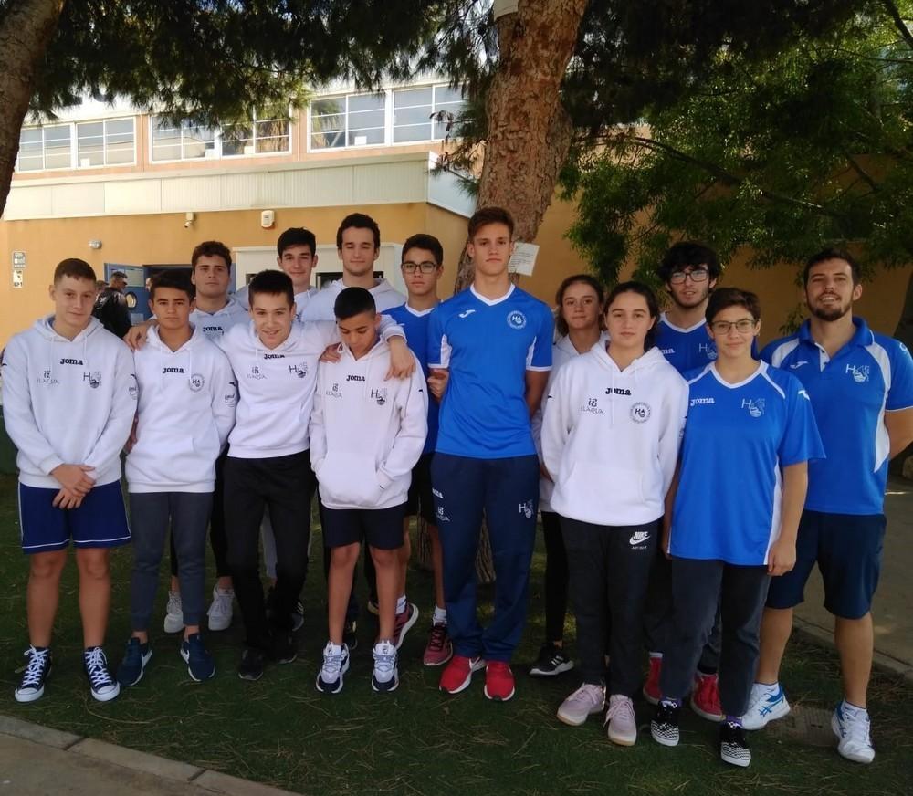 El H2O El Ejido consiguie tres medallas en la 1ª etapa del Circuito andaluz
