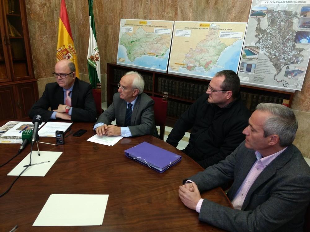 Agricultores de Dalías recibirán 400.000 euros para modernizar sus redes de riego