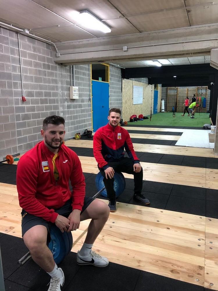 Los hermanos David y Manuel Sánchez, preparados para la Copa de España de halterofilia