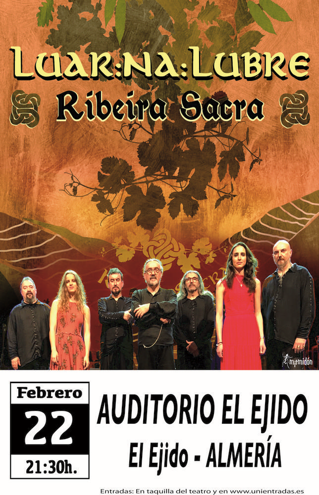 La música celta de Luar na Lubre llenará este viernes el Auditorio de El Ejido con su trabajo ‘Ribeira Sacra’