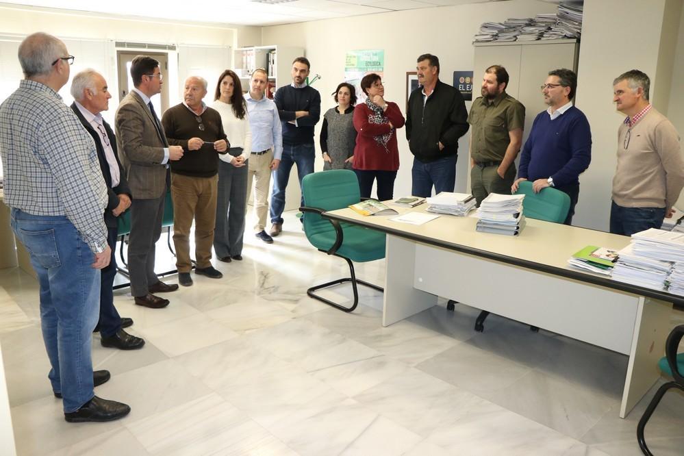 El edil Juan Fernández asume la delegación especial en materia Infraestructuras y Medio Ambiente de la concejalía de Agricultura