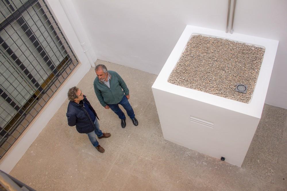 El Ayuntamiento construye un emplazamiento que albergará un acelerógrafo para registrar movimientos sísmicos