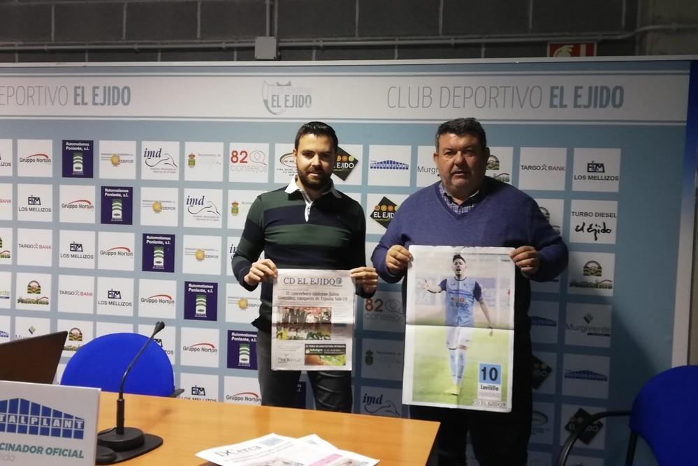 “Con esta publicación queremos que el lector conozca la completa labor del CD El Ejido”