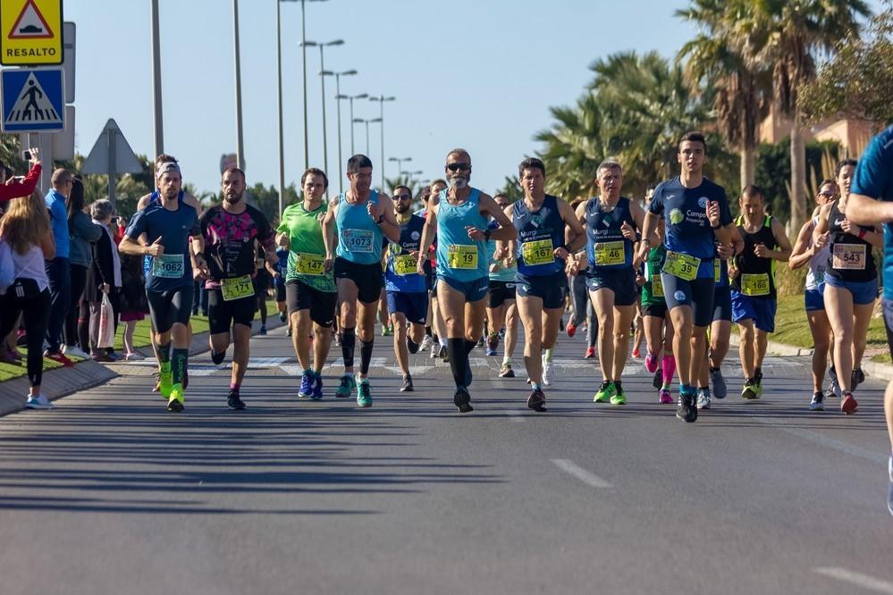 La Media Maratón ‘Ciudad de Las Hortalizas' vuelve a superarse en nivel de participación este año con más de 1.000 corredores