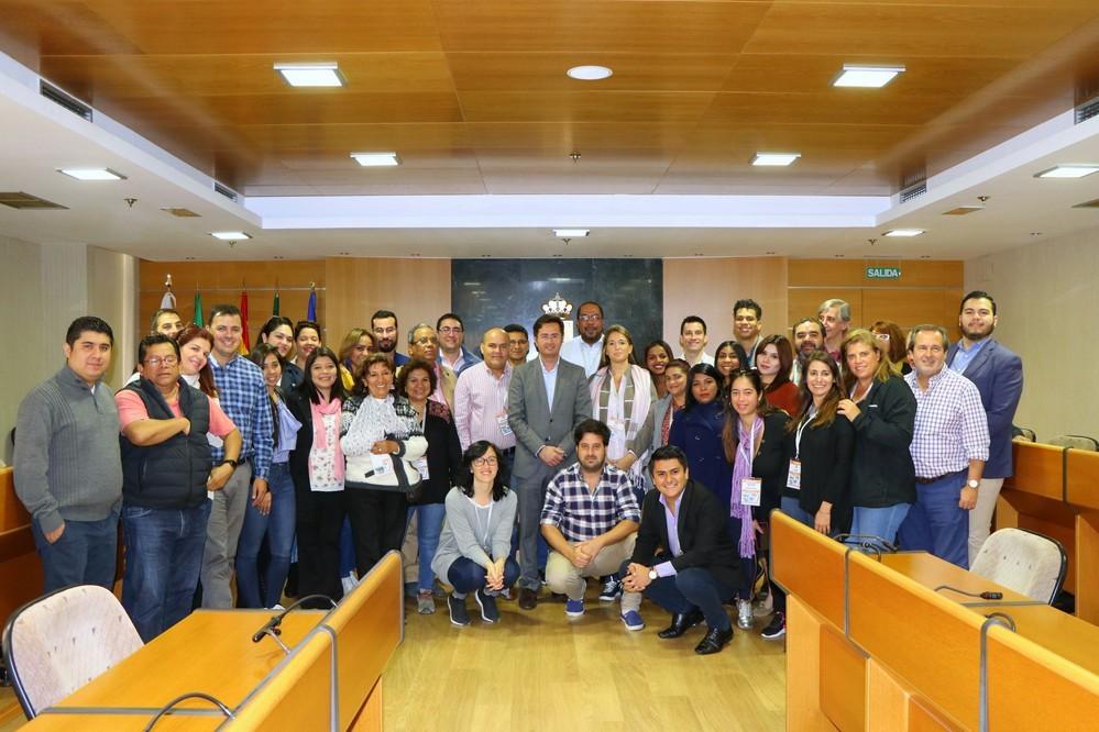 Una treintena de responsables de organismos públicos de Iberoamérica visitan El Ejido para conocer su modelo de gestión
