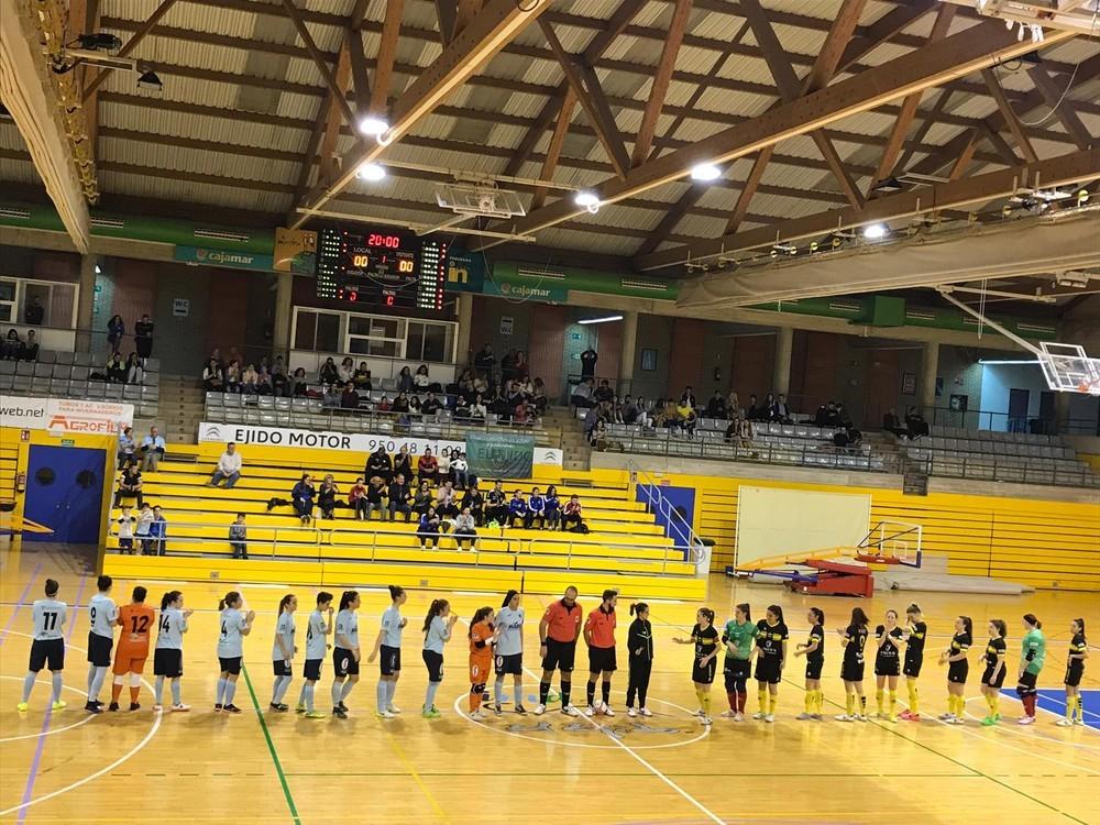 Dura derrota para el CD El Ejido FSF que cae en casa ante el Alcantarilla