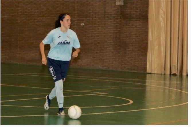 Sandra Martín, jugadora del CD El Ejido FSF convocada con la Selección femenina Sub19