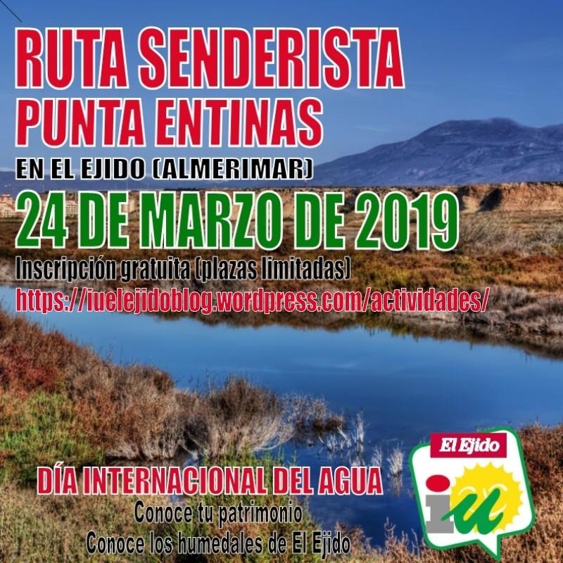 IU El Ejido celebrará el Día Internacional del Agua con actividades para todos los vecinos