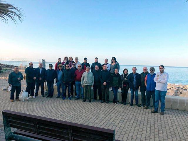 Balerma logra la paralización de las obras de emergencia de Costas al conocer la intención de desviar cuatro metros mar adentro el Paseo Marítimo