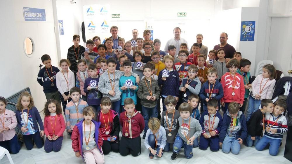 Éxito abderitano en el Torneo de Adra de la II Liga de Ajedrez escolar ‘Chesscuela Almería’