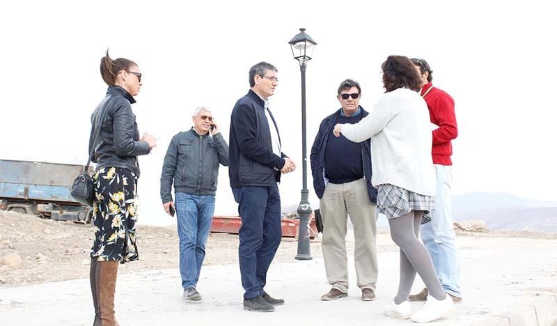 El Ministro de Cultura se interesa por las excavaciones del Cerro de Montecristo que promueve el Ayuntamiento de Adra