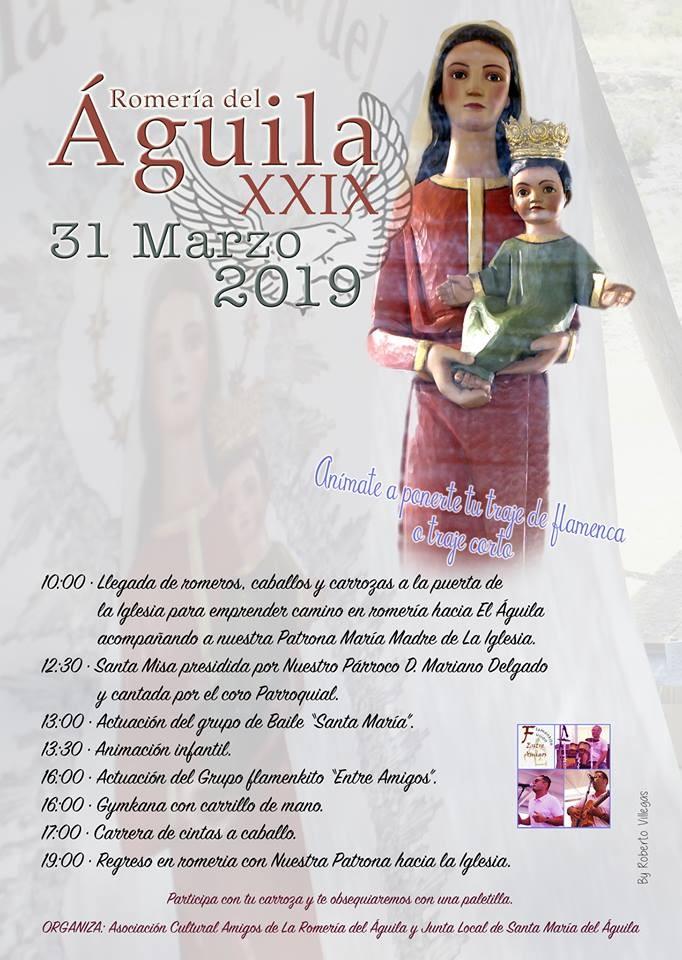 Santa María del Águila se prepara para vivir este domingo su tradicional Romería