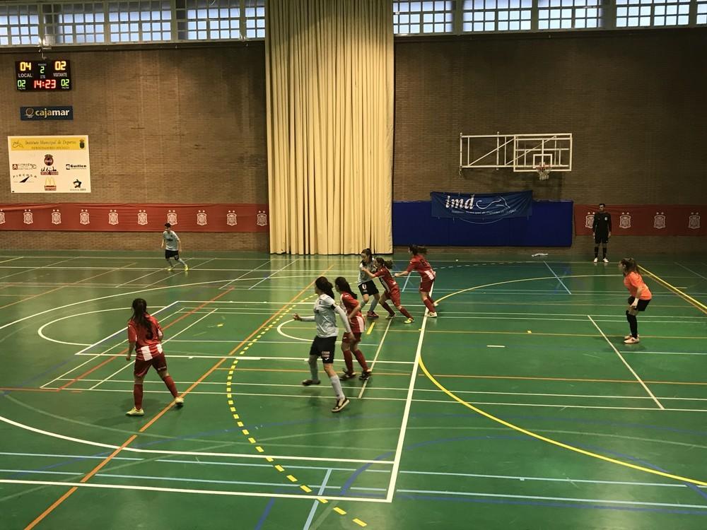 Goleada ante su afición de las celestes de fútbol sala