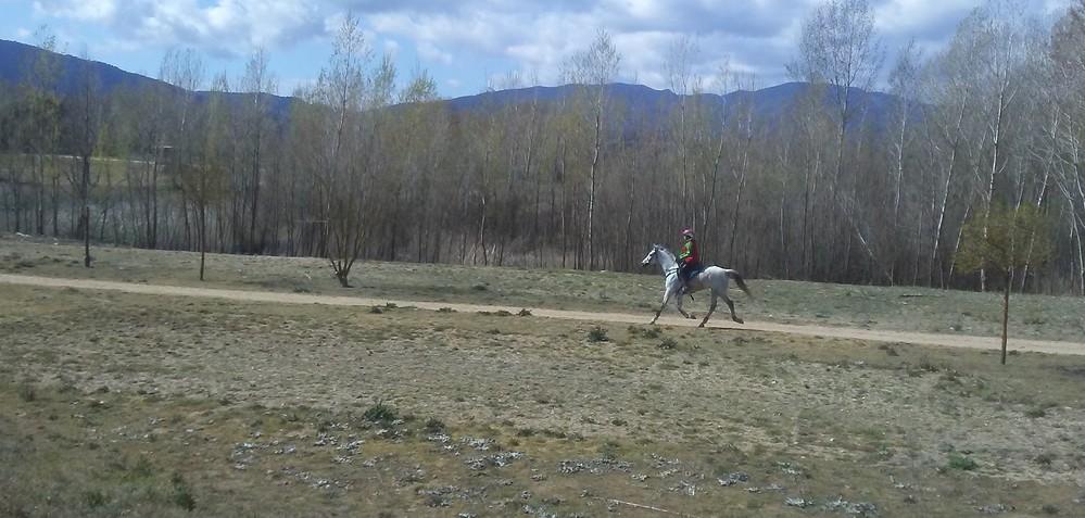 Mafalda Agustín, clasificada para el Campeonato nacional de Raid jóvenes jinetes