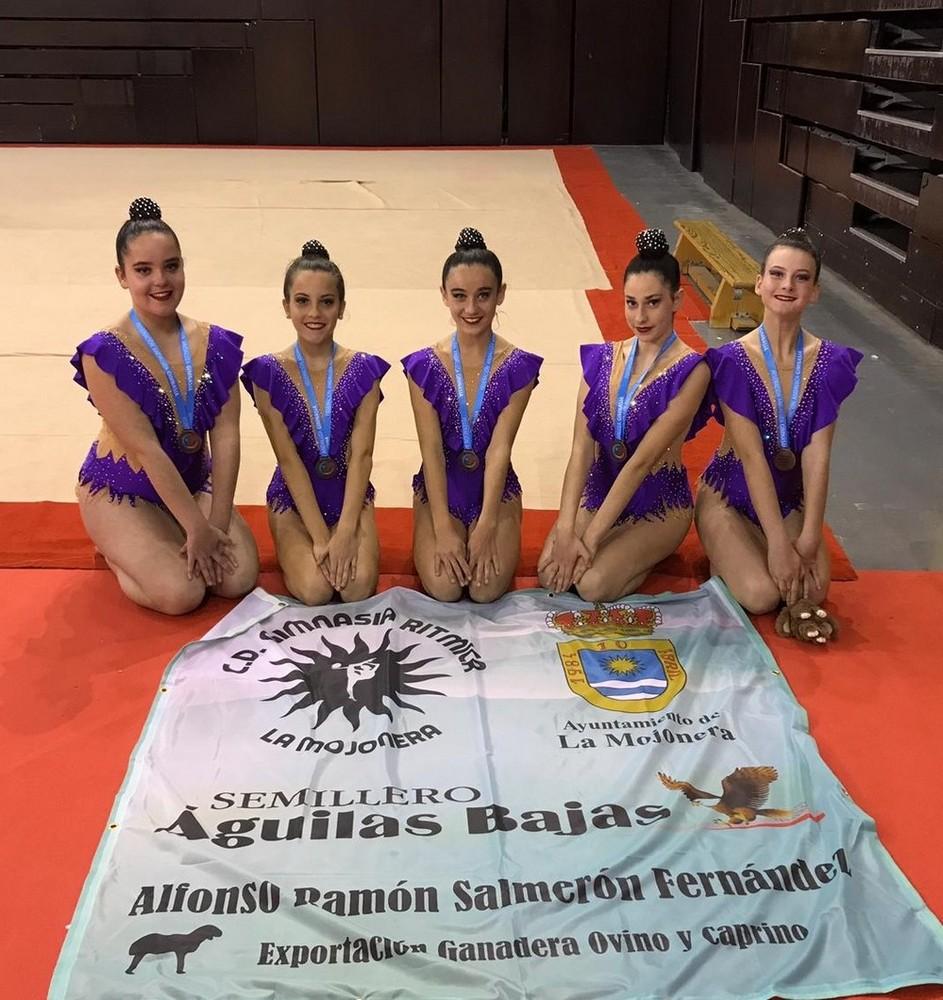 Rítmica La Mojonera, bronce en la Primera fase del Andaluz de Promesas