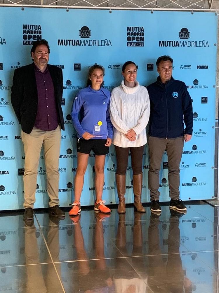 Mª Dolores López y Encarni García Ávila, protagonistas en el Mutua Madrid Open sub’16