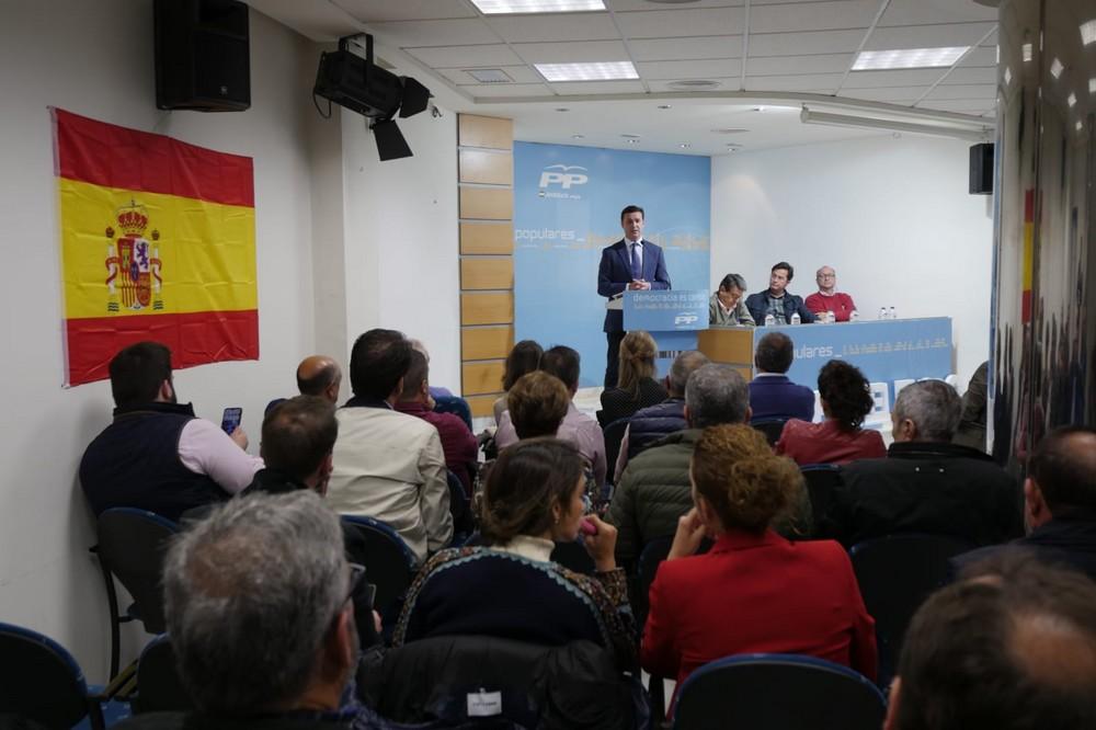 Javier A. García pide a los ejidenses que apuesten por “un proyecto sólido como es el del PP”