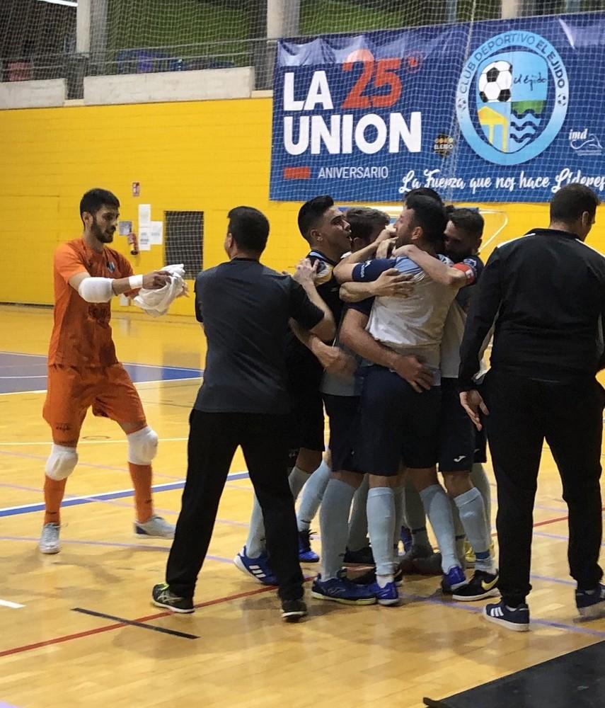 Gran remontada del CD El Ejido FS que les permite seguir soñando con la primera posición