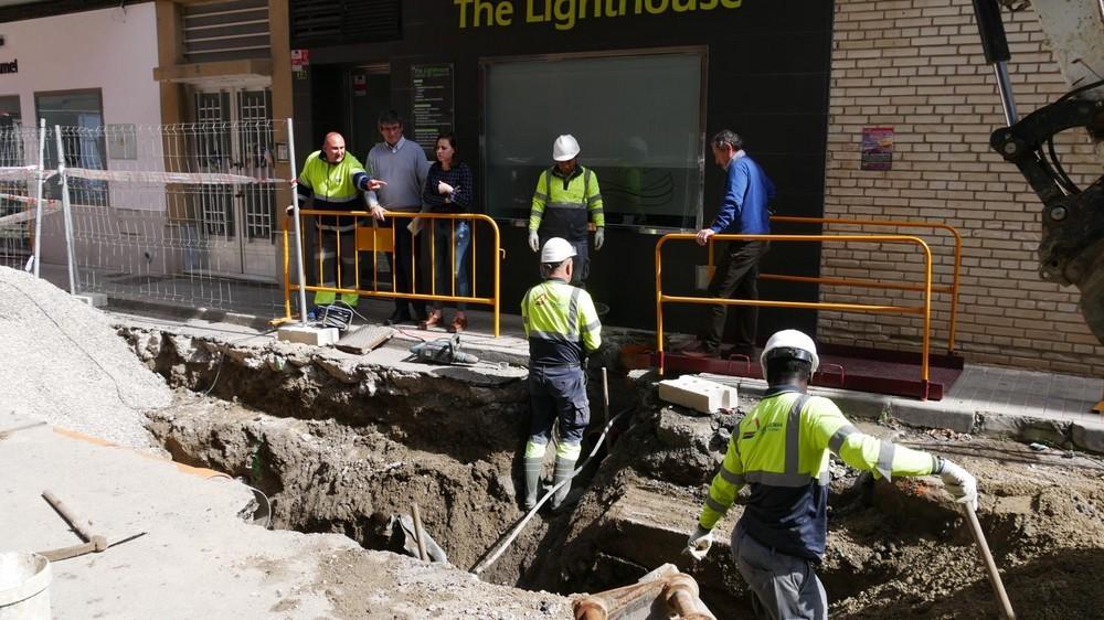Adra realiza obras de modernización integral de las calles Murillo y Jumilla con una inversión de 100.000 euros