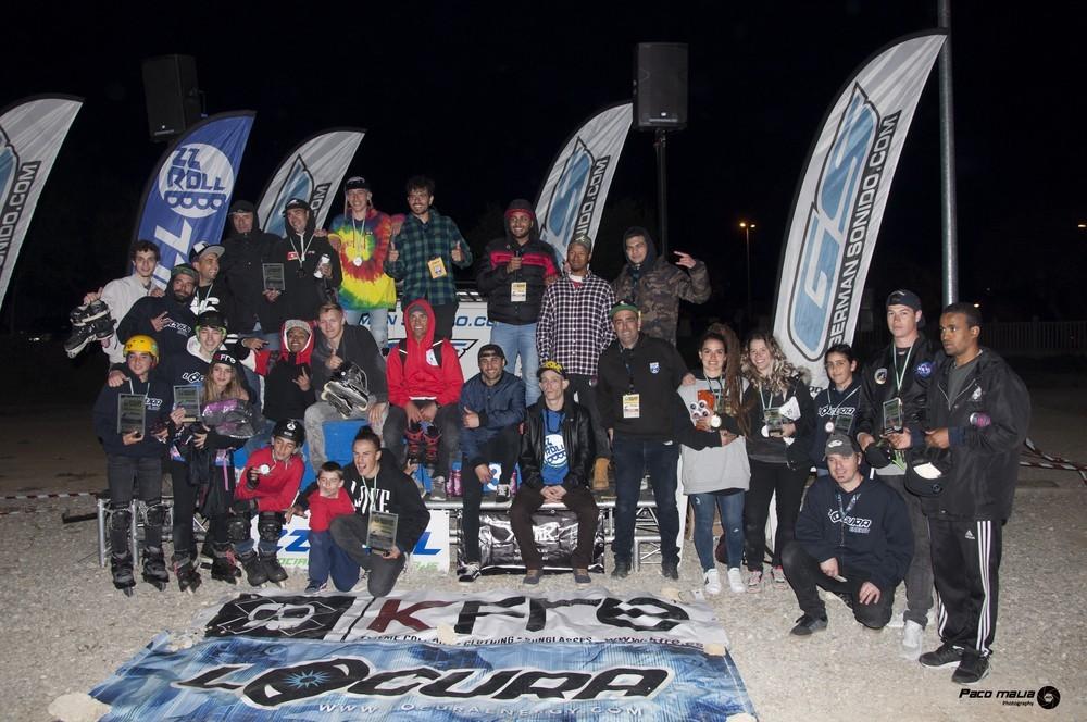 El patinador vicario Antonio Baños, campeón de Andalucía U14 de Roller ﻿Freestyle