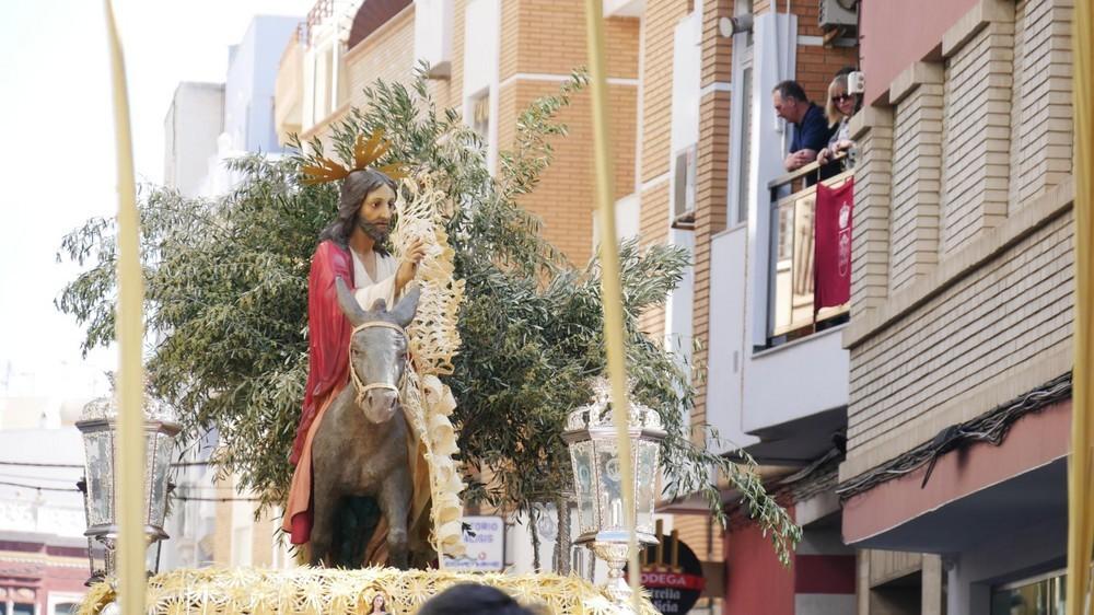 El Domingo de Ramos comenzó en Adra con 'La Borriquita'