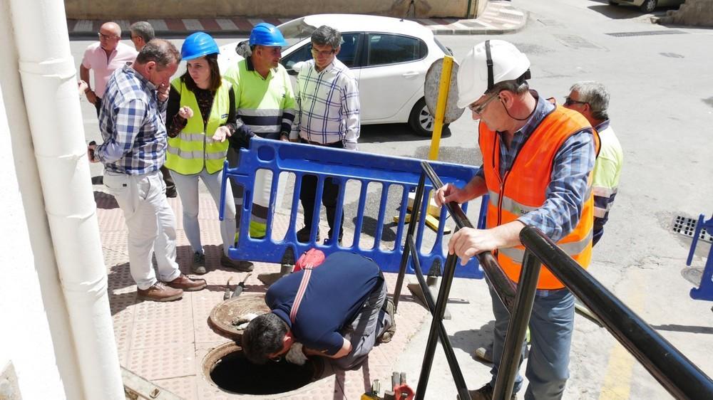 Rehabilitación de la red de saneamiento en la calle Alcázar sin necesidad de abrir zanjas