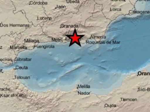 Adra y Berja registran sendos terremotos de 2,2 y 2,7 grados