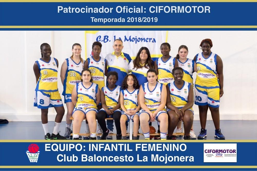 El Infantil Femenino Ciformotor CB La Mojonera acaba segundo en la Liga provincial