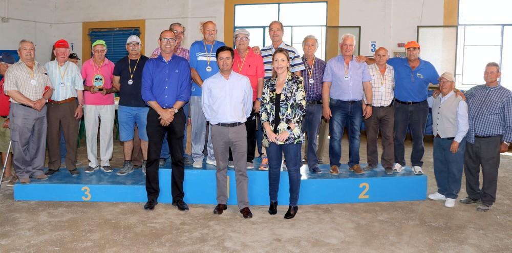 Clausura y entrega de trofeos a los finalistas de la Liga Municipal de Petanca