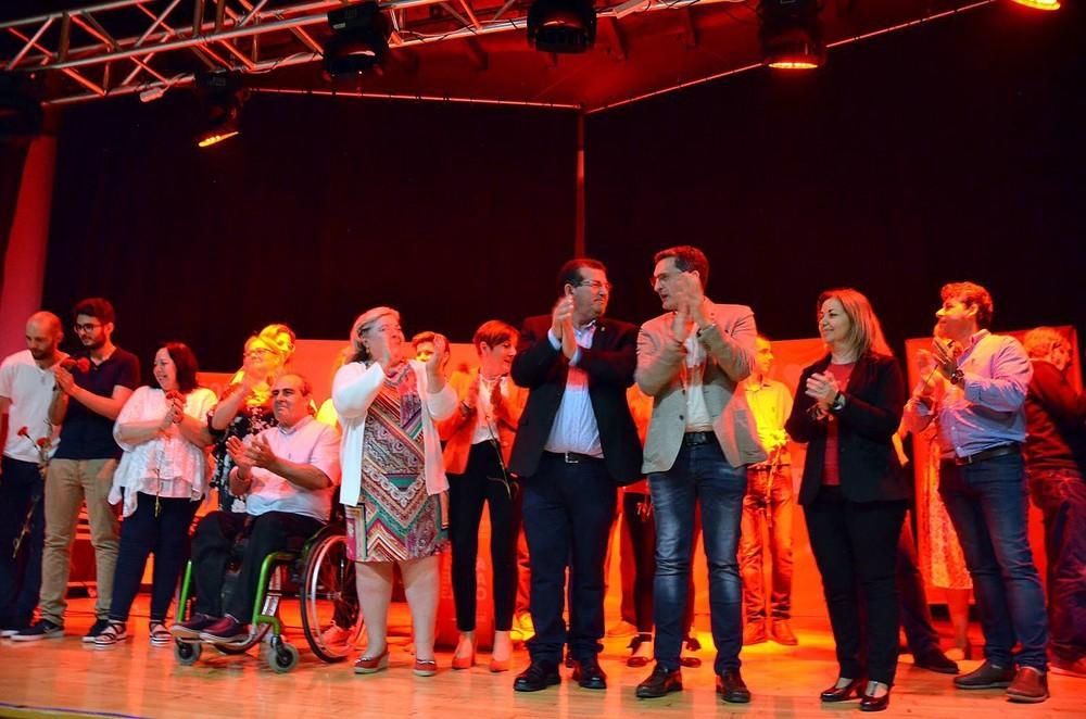 El PSOE de El Ejido presenta la candidatura que acompañará a Alarcón para Darle la Vuelta a El Ejido