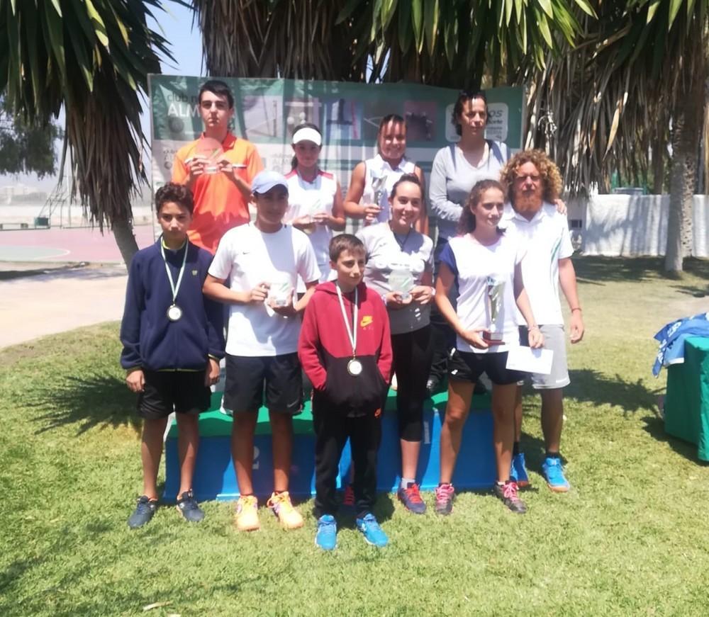 Daniel Lorenzo, del CT El Ejido, campeón provincial infantil de tenis