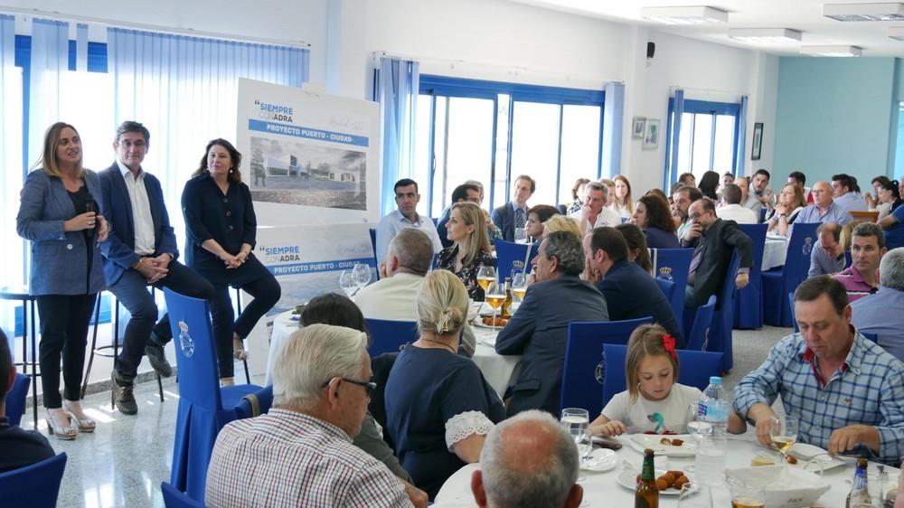 Cortés logra el compromiso de desbloquear el Plan General para dotar Adra de suelo industrial y hotelero