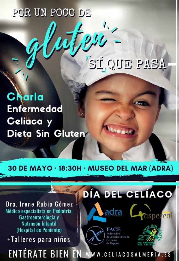 Un taller sobre le enfermedad celíaca y la dieta sin gluten conmemorará el Día Nacional del Celíaco en Adra