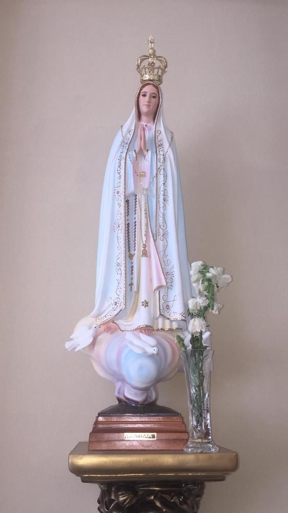 El párroco de Almerimar bendicirá el domingo una imagen de la Virgen de Fátima