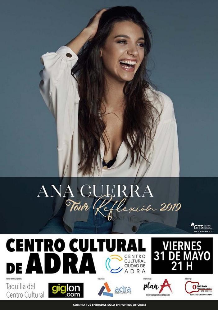 Ana Guerra llega este viernes a Adra para presentar su disco ‘Reflexión’