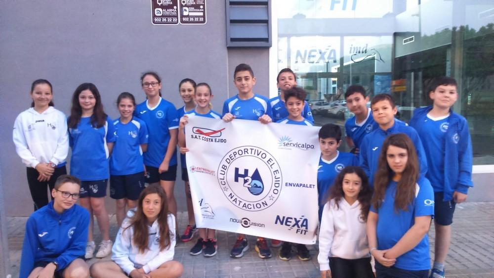 El Club H2O El Ejido logra tres medallas en el Trofeo García Zamudio
