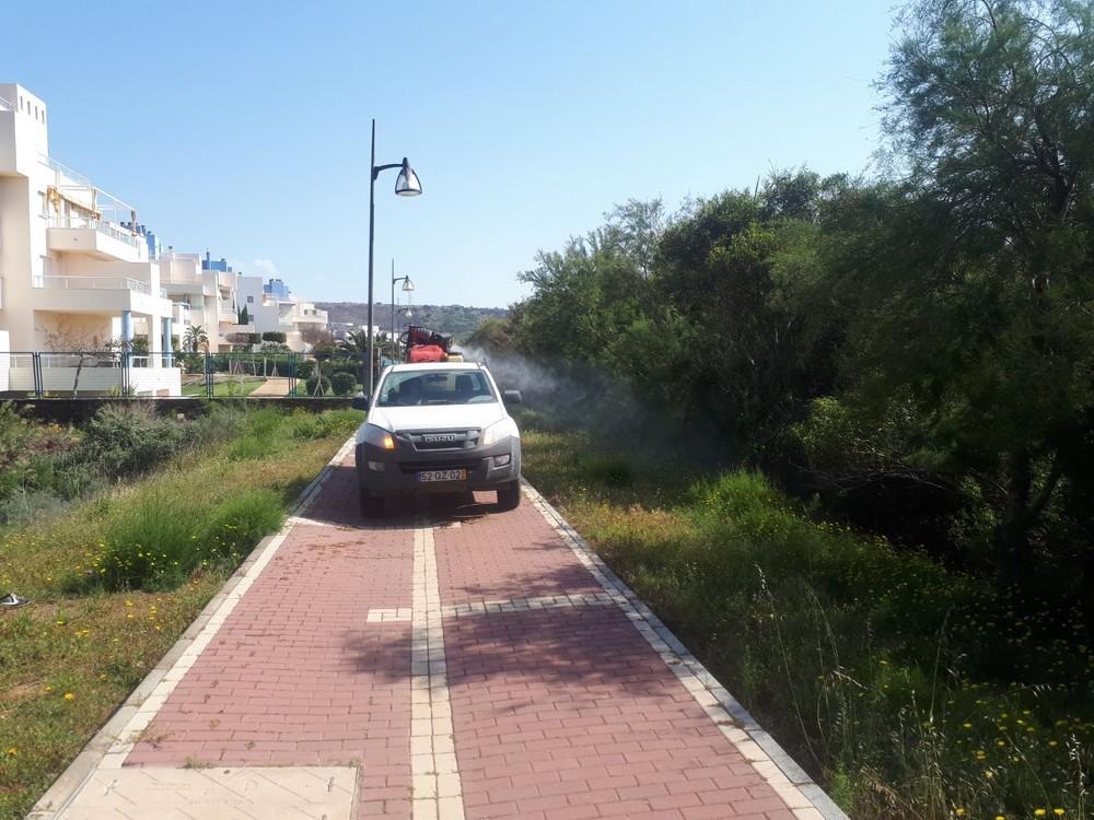 El gobierno continúa con los tratamientos de mantenimiento para la erradicación de los mosquitos en Almerimar y alrededores