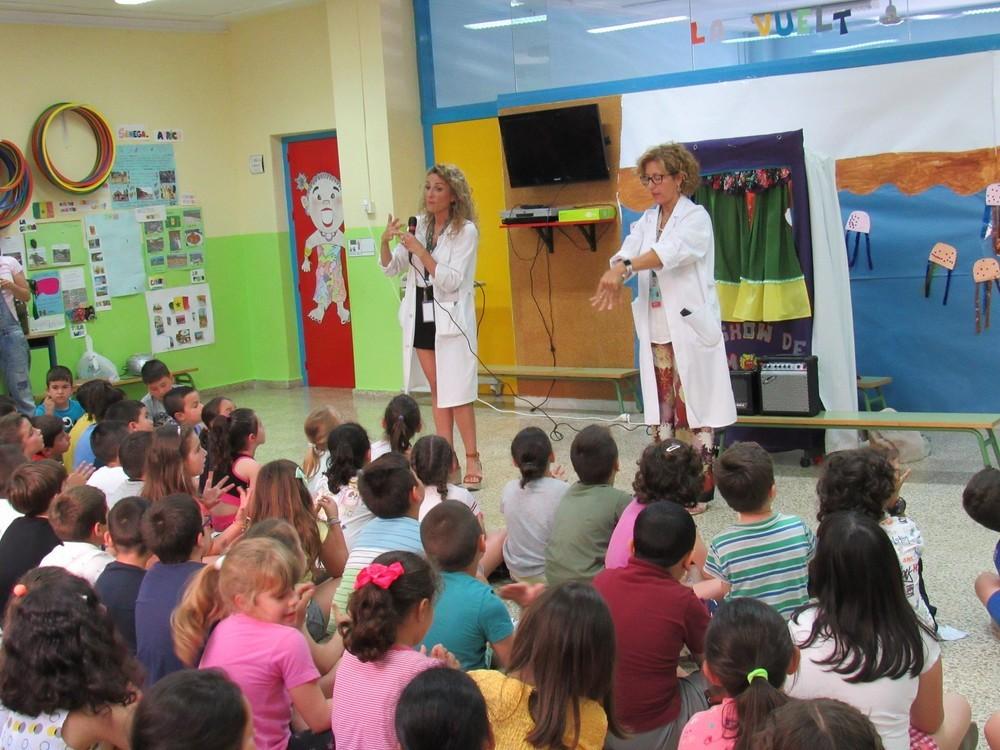El Hospital de Poniente imparte un taller sobre higiene de manos en el Colegio Diego Velázquez de El Ejido