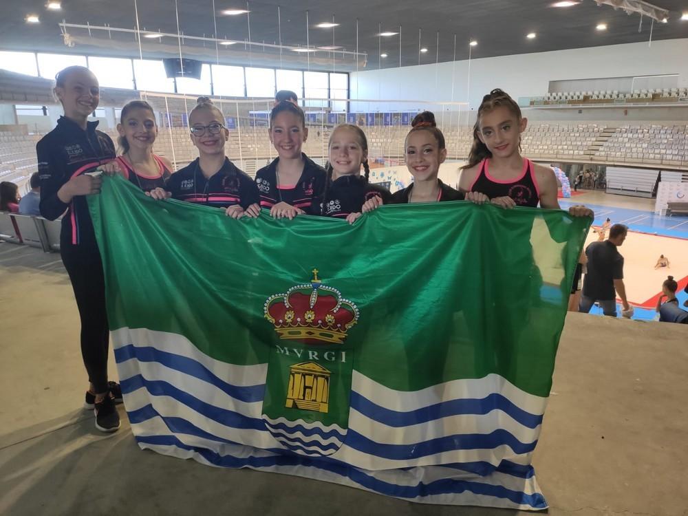 Medalla de plata y de bronce para Rítmica El Ejido en el Campeonato de Andalucía Copa